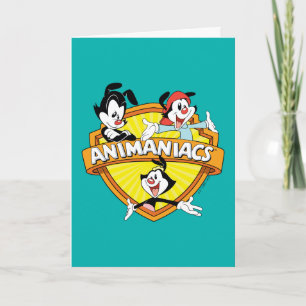 Animaniacs   Warner Brothers & Zuster WB Shield Kaart