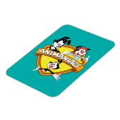 Animaniacs | Warner Brothers & Zuster WB Shield Magneet (Linkerzijde)