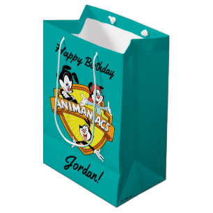 Animaniacs   Warner Brothers & Zuster WB Shield Medium Cadeauzakje