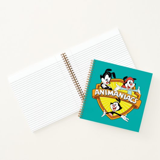 Animaniacs | Warner Brothers & Zuster WB Shield Notitieboek (Binnen)