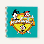 Animaniacs | Warner Brothers & Zuster WB Shield Notitieboek (Voorkant)