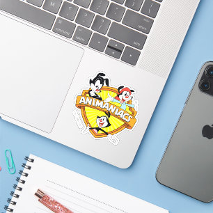 Animaniacs   Warner Brothers & Zuster WB Shield Sticker