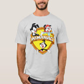 Animaniacs | Warner Brothers & Zuster WB Shield T-shirt (Voorkant)