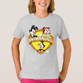 Animaniacs | Warner Brothers & Zuster WB Shield T-shirt (Voorkant)