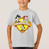 Animaniacs | Warner Brothers & Zuster WB Shield T-shirt (Voorkant)
