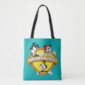 Animaniacs | Warner Brothers & Zuster WB Shield Tote Bag (Voorkant)