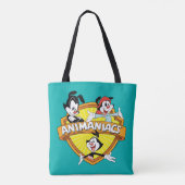 Animaniacs | Warner Brothers & Zuster WB Shield Tote Bag (Achterkant)