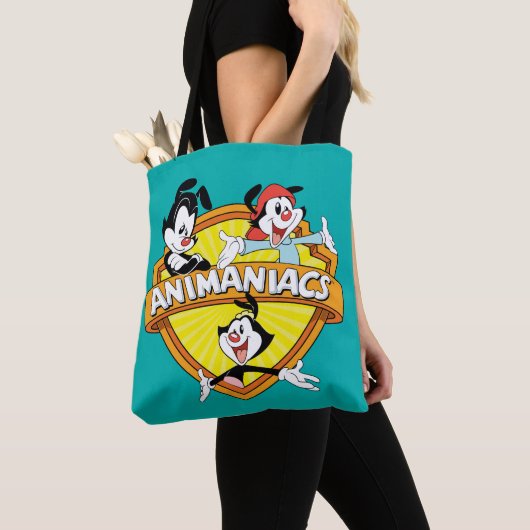 Animaniacs | Warner Brothers & Zuster WB Shield Tote Bag (Dichtbij)