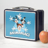 Animaniacs | Warner Siblings Arms Wide Graphic (In situ)