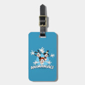 Animaniacs | Warner Siblings Arms Wide Graphic Bagagelabel (Voorkant verticaal)