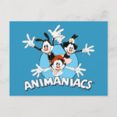 Animaniacs | Warner Siblings Arms Wide Graphic Briefkaart (Voorkant)