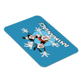 Animaniacs | Warner Siblings Arms Wide Graphic Magneet (Rechterzijde)