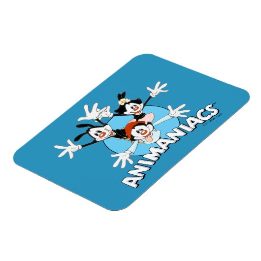 Animaniacs | Warner Siblings Arms Wide Graphic Magneet (Linkerzijde)
