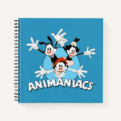 Animaniacs | Warner Siblings Arms Wide Graphic Notitieboek (Voorkant)