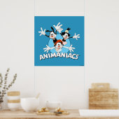 Animaniacs | Warner Siblings Arms Wide Graphic Poster (Keuken)