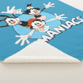 Animaniacs | Warner Siblings Arms Wide Graphic Sherpa Deken (3/4)