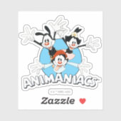 Animaniacs | Warner Siblings Arms Wide Graphic Sticker (Vel)