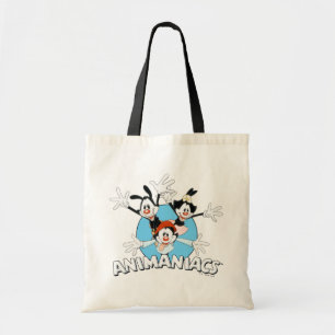 Animaniacs Warner Siblings Arms Wide Graphic Tote Bag