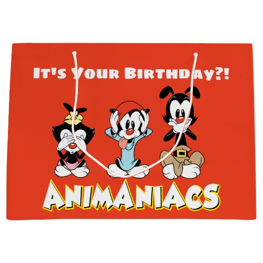 Animaniacs | Warner Siblings "No Evil" grafische k Groot Cadeauzakje (Voorkant)