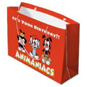 Animaniacs | Warner Siblings "No Evil" grafische k Groot Cadeauzakje (Achterkant Gekanteld)