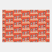 Animaniacs | Warner Siblings "No Evil" grafische k Inpakpapier Vel (Voorkant)