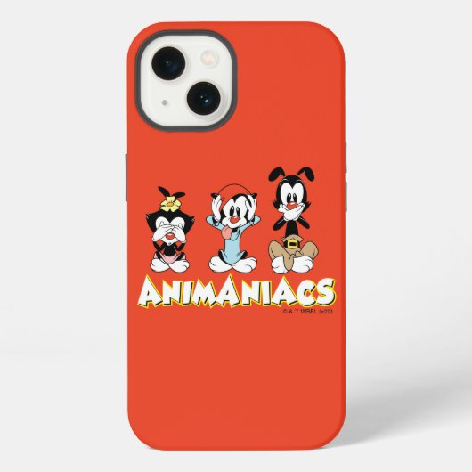Animaniacs | Warner Siblings "No Evil" grafische k iPhone Hoesje (Achterkant)