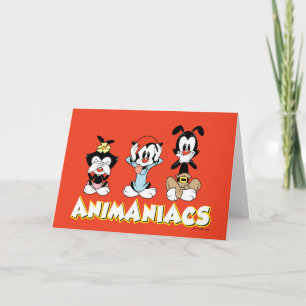 Animaniacs   Warner Siblings "No Evil" grafische k Kaart