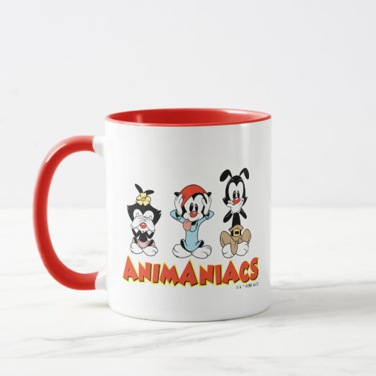 Animaniacs | Warner Siblings "No Evil" grafische k Mok (Links)