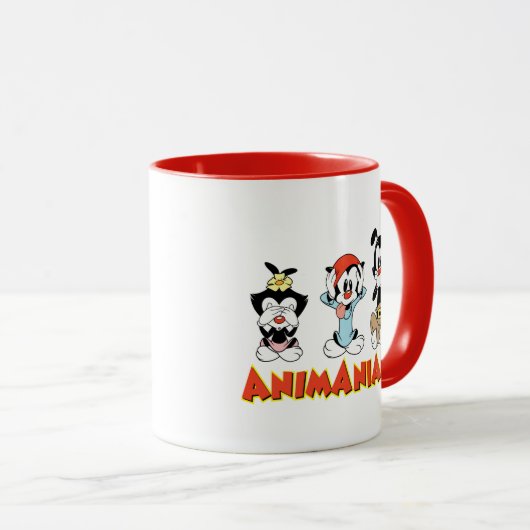 Animaniacs | Warner Siblings "No Evil" grafische k Mok (Voorkant rechts)