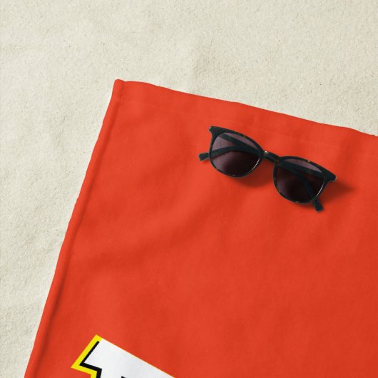 Animaniacs | Warner Siblings "No Evil" grafische k Strandlaken (In situ)