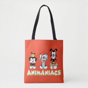 Animaniacs   Warner Siblings "No Evil" grafische k Tote Bag