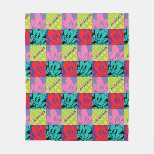 Animaniacs | Warner Siblings Pop Art Graphic Fleece Deken (Voorkant)