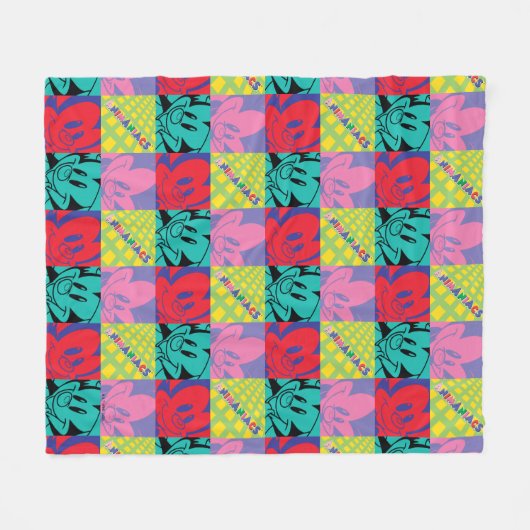 Animaniacs | Warner Siblings Pop Art Graphic Fleece Deken (Voorkant (Horizontaal))