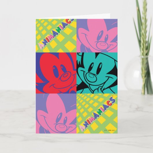 Animaniacs | Warner Siblings Pop Art Graphic Kaart (Voorkant)