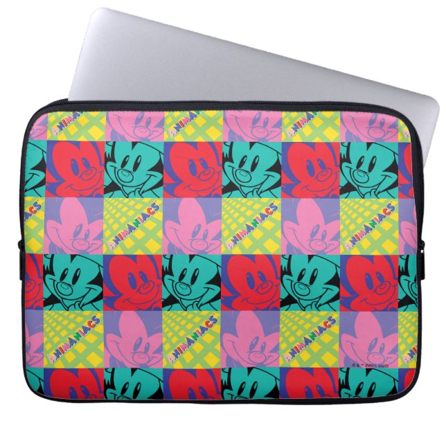 Animaniacs | Warner Siblings Pop Art Graphic Laptop Sleeve (Voorkant)