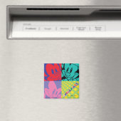 Animaniacs | Warner Siblings Pop Art Graphic Magneet (Insitu (Vaatwasser))