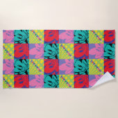 Animaniacs | Warner Siblings Pop Art Graphic Strandlaken (Voorkant)