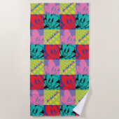 Animaniacs | Warner Siblings Pop Art Graphic Strandlaken (Voorkant)