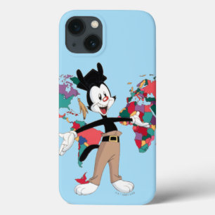 Animaniacs   Wereldkaart Yakko Grafisch Case-Mate iPhone Case