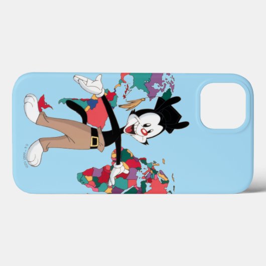 Animaniacs | Wereldkaart Yakko Grafisch Case-Mate iPhone Case (Achterkant (horizontaal))