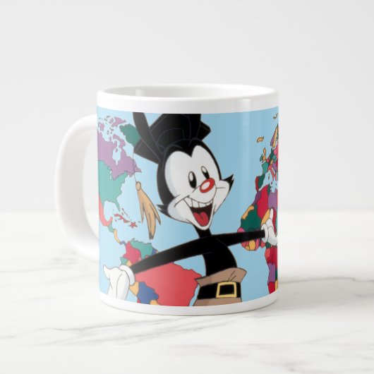 Animaniacs | Wereldkaart Yakko Grafisch Grote Koffiekop (Links)