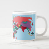 Animaniacs | Wereldkaart Yakko Grafisch Grote Koffiekop (Rechts)