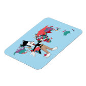 Animaniacs | Wereldkaart Yakko Grafisch Magneet (Linkerzijde)