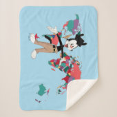 Animaniacs | Wereldkaart Yakko Grafisch Sherpa Deken (Voorkant)