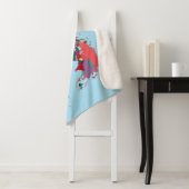 Animaniacs | Wereldkaart Yakko Grafisch Sherpa Deken (In situ)