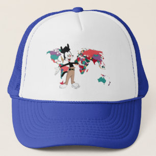 Animaniacs   Wereldkaart Yakko Grafisch Trucker Pet