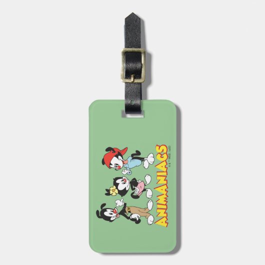 Animaniacs | Yakko, Dot en Wakko Standing Bagagelabel (Voorkant verticaal)