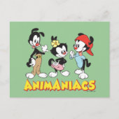 Animaniacs | Yakko, Dot en Wakko Standing Briefkaart (Voorkant)