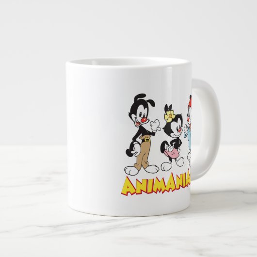 Animaniacs | Yakko, Dot en Wakko Standing Grote Koffiekop (Voorkant rechts)
