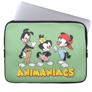 Animaniacs Yakko, Dot en Wakko Standing Laptop Sleeve